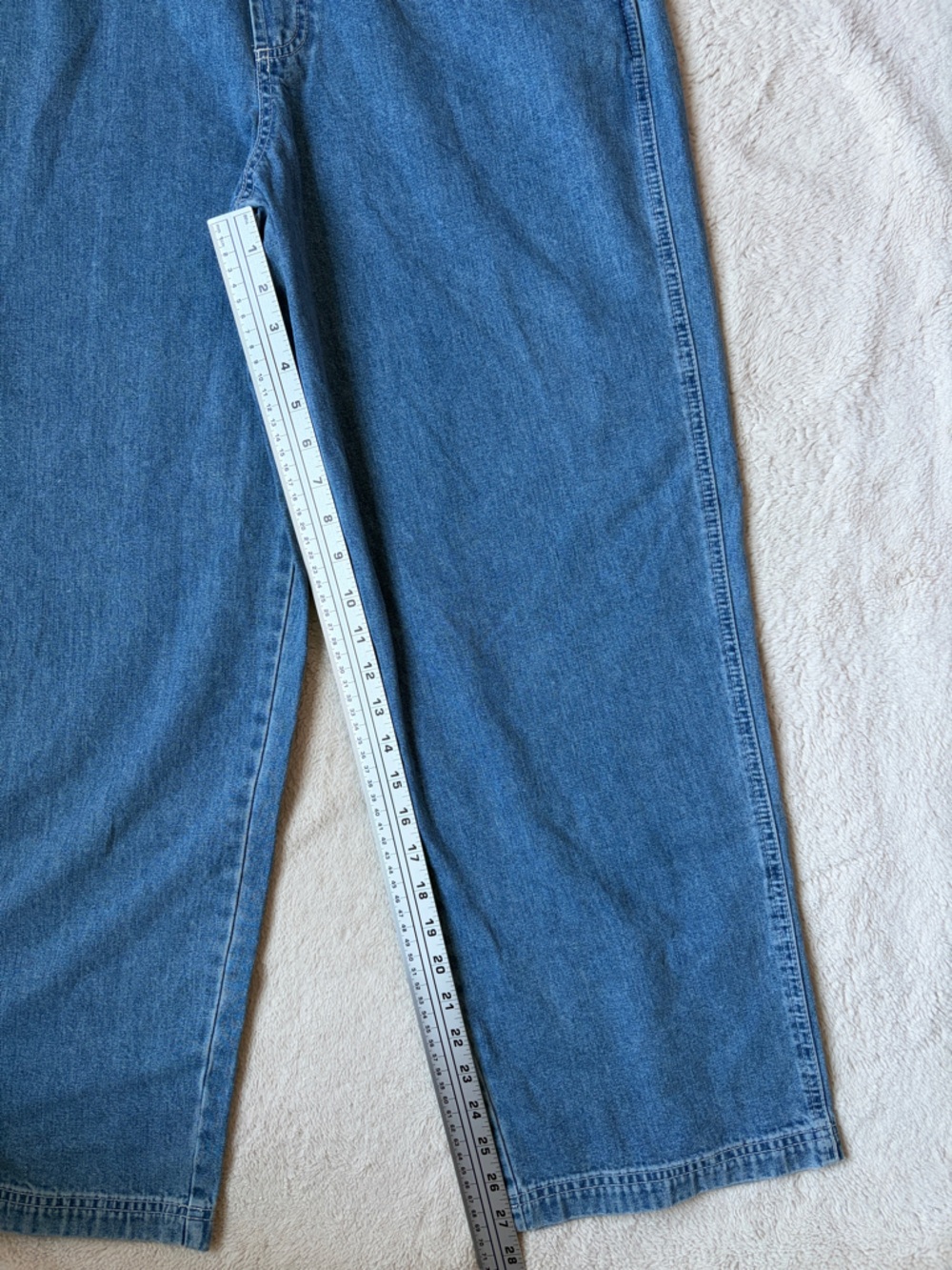 Gap Factory Classic Blue Denim Overalls Size Medium - Picture 7 of 10